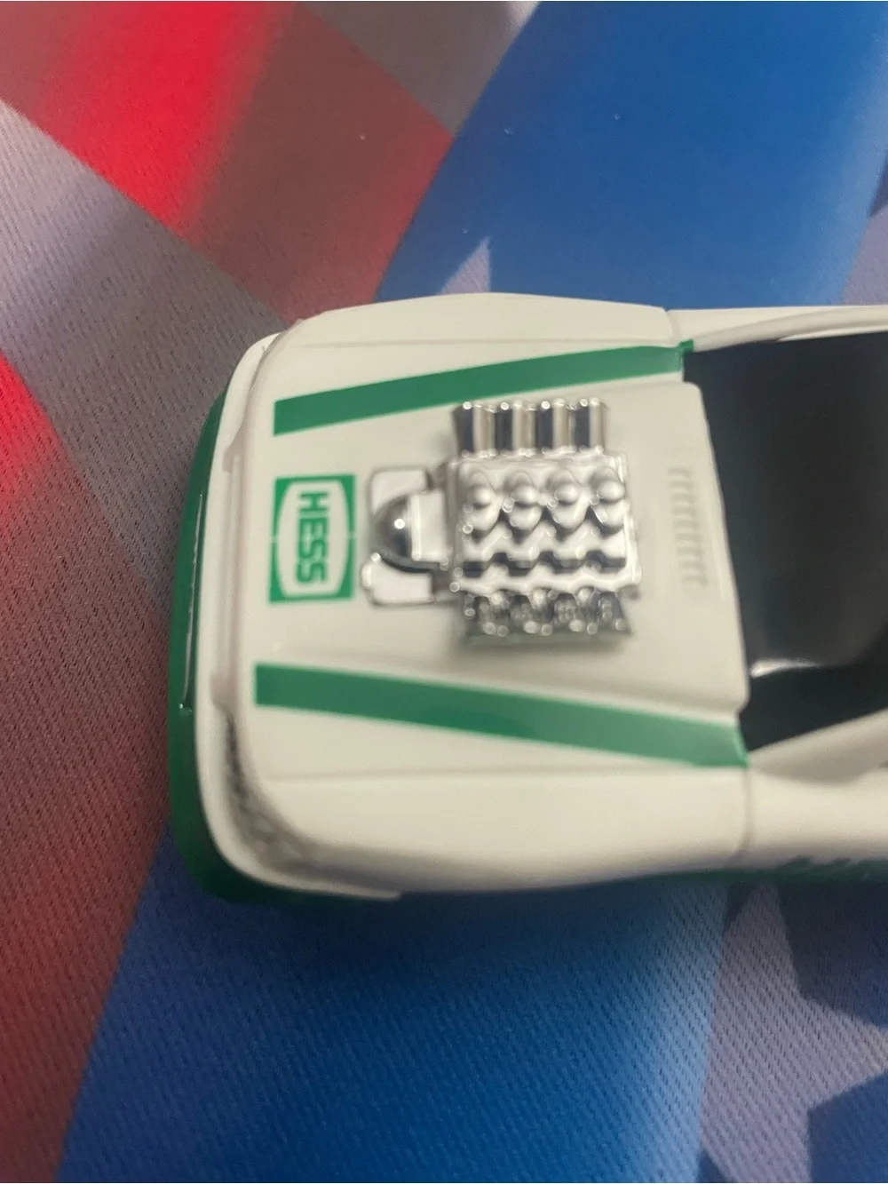 2 HESS Racers Racing Cars w/ Lights 4” 1997